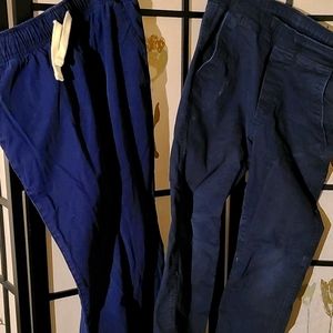 2x1 Boys Jogger Pull On Navy Pants
